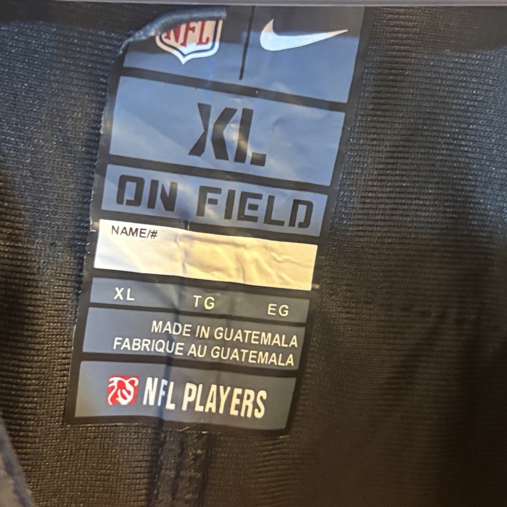 NFL Devin Bush Jr #55 Pittsburgh Steelers Black Jersey Shirt Nike Size XL Clean - Picture 8 of 13